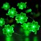 St Patricks Day Decorations 50LED Green Shamrock String Light, St Patricks Day Decor Irish Party for Home Indoor/Outdoor Wedding Anniversary Holiday Green Decor